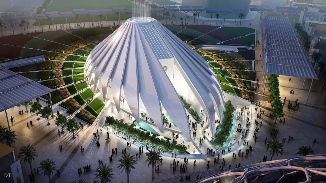 2020迪拜世博会各国展馆揭幕，美国馆竟然与中国馆“撞衫”了？武汉展厅设计